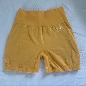Gymshark Vital Seamless 2.0 Shorts - Yellow Marl